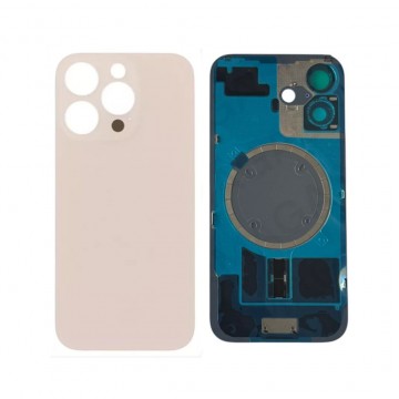 Vitre arrière pour iPhone 16 Pro Desert + Support