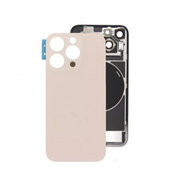 Vitre Arrière pour iPhone 16 Pro Desert avec Support et NFC