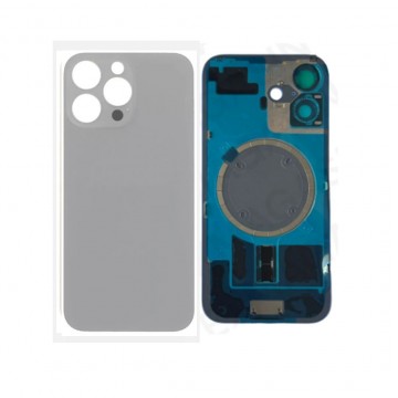 Vitre arrière pour iPhone 16 Pro Max Natural + Support