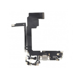 Connecteur de Charge pour iPhone 15 Pro Max Blanc