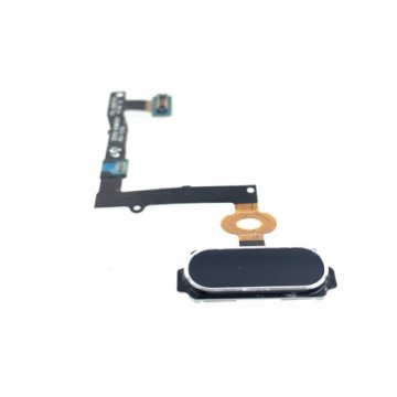 Nappe bouton home Noir pour Samsung Galaxy S6 Edge + G928F