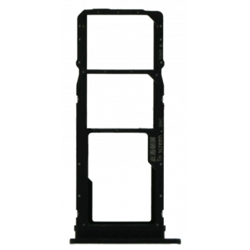 Tiroir double SIM + SD pour Huawei P40 Lite E Noir