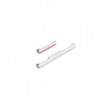 Pack Bouton Power allumage ON/OFF Volume pour Huawei P40 Argent