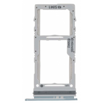 Tiroir double SIM + SD pour Samsung Galaxy S20 Cloud Blue