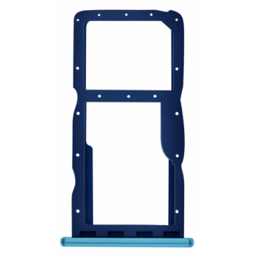 Double Tiroir SIM + micro SD pour Huawei P30 lite Bleu