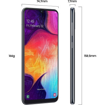 Samsung Galaxy A50 – 128 Go – Noir Carbone
