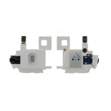 Module haut-parleur blanc + prise jack pour Samsung Galaxy S3 Mini (I8190)