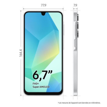 Samsung A16-128Go-Argent
