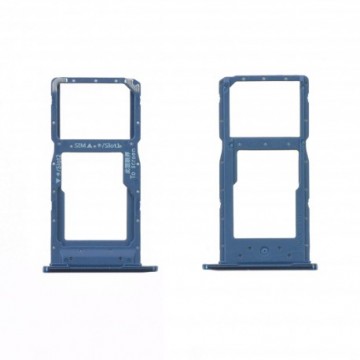 Tiroir SIM + SD Huawei P Smart 2019 / Honor 10 Lite Bleu