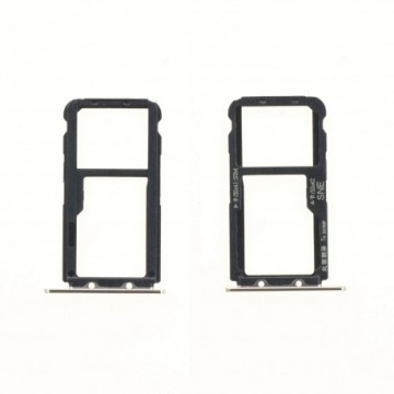 Tiroir SIM + SD pour Huawei Mate 20 Lite Or