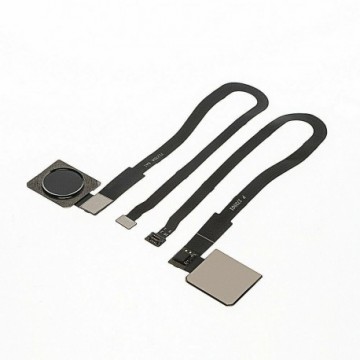 Nappe Bouton Accueil Home Capteur d'Empreinte pour Huawei Mate 10 Pro Noir