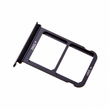 Tiroir double carte SIM pour Huawei P20 Noir