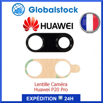 Lentille en Verre avec Adhésif pour Caméra Arrière Appareil Photo pour Huawei P20 Pro