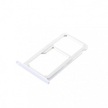 Tiroir SIM + SD pour Huawei P10 Plus Blanc