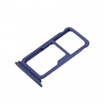 Tiroir SIM + SD pour Huawei P10 Plus Bleu