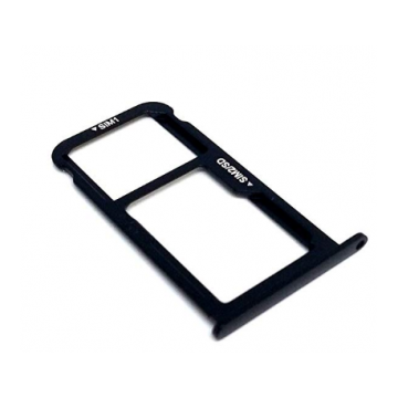 Tiroir SIM + SD pour Huawei P10 Lite Noir