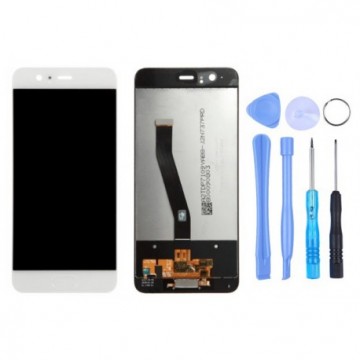 Ecran LCD + Vitre tactile pour Huawei P10 Blanc + Outils
