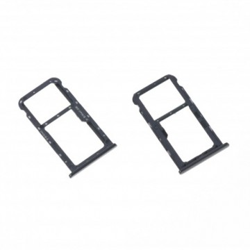 Tiroir SIM + SD pour Huawei Mate 10 Lite Noir