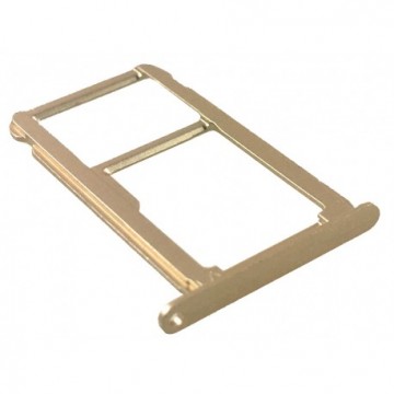 Tiroir SIM + SD pour Huawei P9 Or