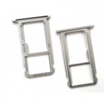 Tiroir SIM + SD pour Huawei Mate 9 Lite Argent