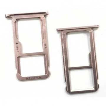 Tiroir SIM + SD pour Huawei Mate 9 Lite Rose