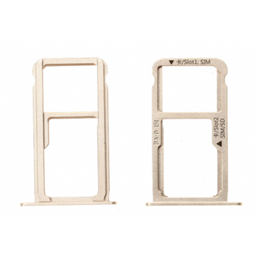 Tiroir SIM + SD pour Huawei Mate 9 Or