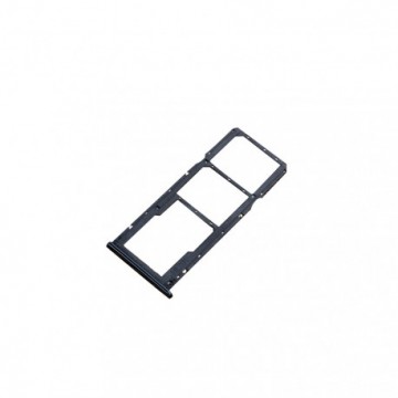 Tiroir Double SIM Premium pour Huawei Y7 2018 / Y7 Prime 2018 / Honor 7C Noir