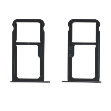 Tiroir SIM + SD pour Huawei Nova Noir