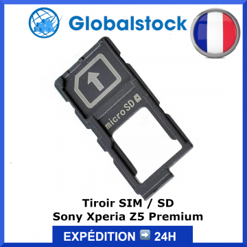 Tiroir Carte Sim Micro SD Carte Mémoire pour Sony Xpéria Z5