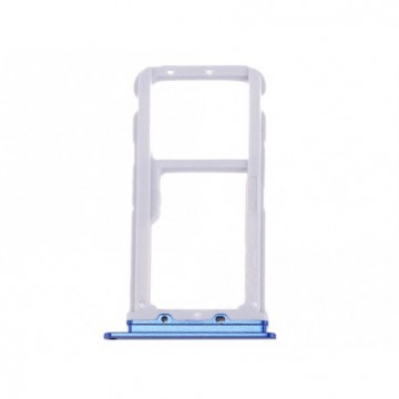 Tiroir SIM + SD pour Honor 9 Bleu