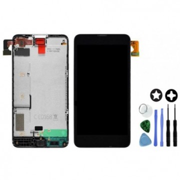 Ecran + vitre tactile sur Châssis pour Nokia Lumia 630/635 OEM