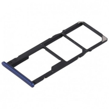 Double Tiroir SIM + SD pour Honor 7C Bleu