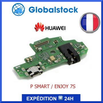 Connecteur de Charge Dock USB PCB + Micro + Jack pour Huawei P Smart / Enjoy 7S