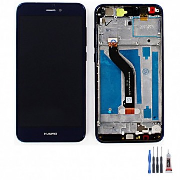 Ecran LCD + vitre tactile sur châssis pour Huawei Ascend P8 Lite Noir + outils