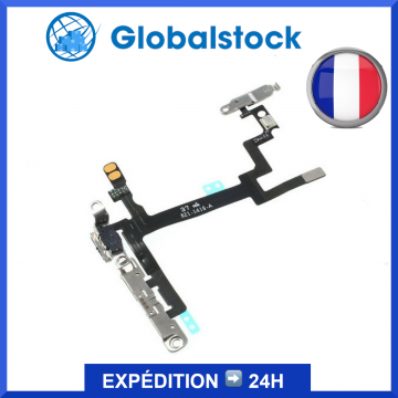 Nappe Bouton Volume Power ON / OFF Vibreur pour iPhone 5