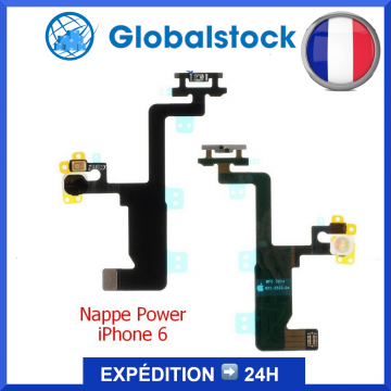 Nappe du Bouton Power Micro Diffuseur de Flash pour iPhone 6 - OEM