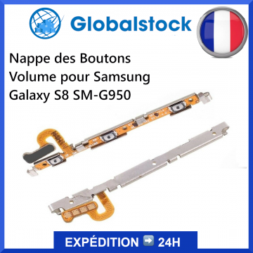 Nappe des Boutons Volume pour Samsung Galaxy S8 SM-G950