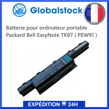 Batterie ordinateur portable pour Packard Bell EasyNote TK87 ( PEW91 )