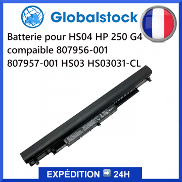 Batterie HS04 HP 250 G4 compaible 807956-001 807957-001 HS03 HS03031-CL