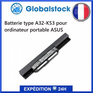 Batterie pour ASUS K53BR K53BY K53B K53E K53SC K53SD K53SJ K53SK K53SM 5200MAH
