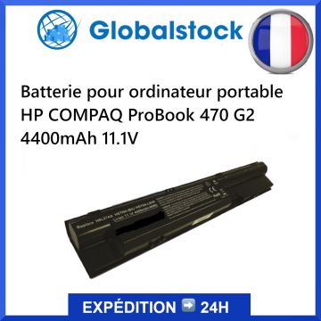 Batterie ordinateur portable HP pour COMPAQ ProBook 470 G2 4400mAh 11.1V
