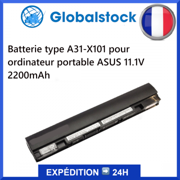 Batterie type A31-X101 ordinateur portable pour ASUS 11.1V 2200mAh