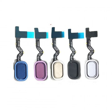 Nappe bouton menu pour Samsung Galaxy A6 plus A605F Violet