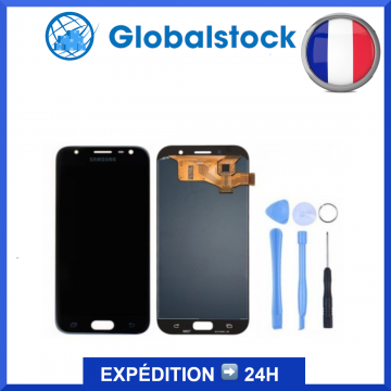 Écran pour Samsung A7 2016 (A710F) Noir LCD