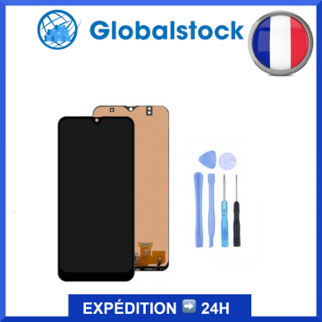 Ecran LCD + Vitre tactile pour Samsung Galaxy A50 (A505F) Noir OLED+ outils