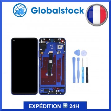 Écran pour Honor 20 / Nova 5T Bleu LCD sur châssis