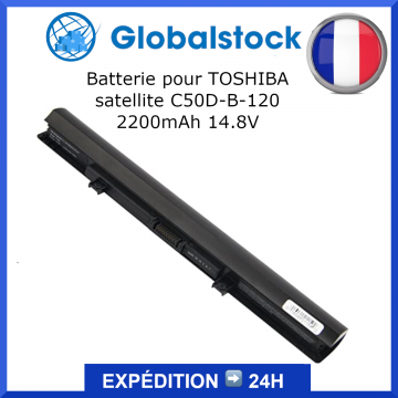Batterie pour TOSHIBA satellite C50D-B-120 2200mAh 14.8V