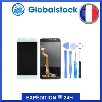 Écran pour Huawei Honor 8 Blanc LCD