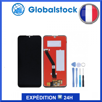 Ecran LCD + Vitre tactile pour huawei Honor 8A / Y6 2019/ Y6S Noir + outils