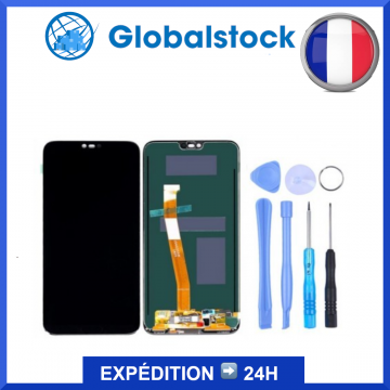 Écran pour Huawei Honor 10 Noir LCD